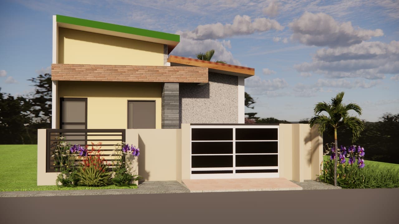 Saphir 1 villa, front view